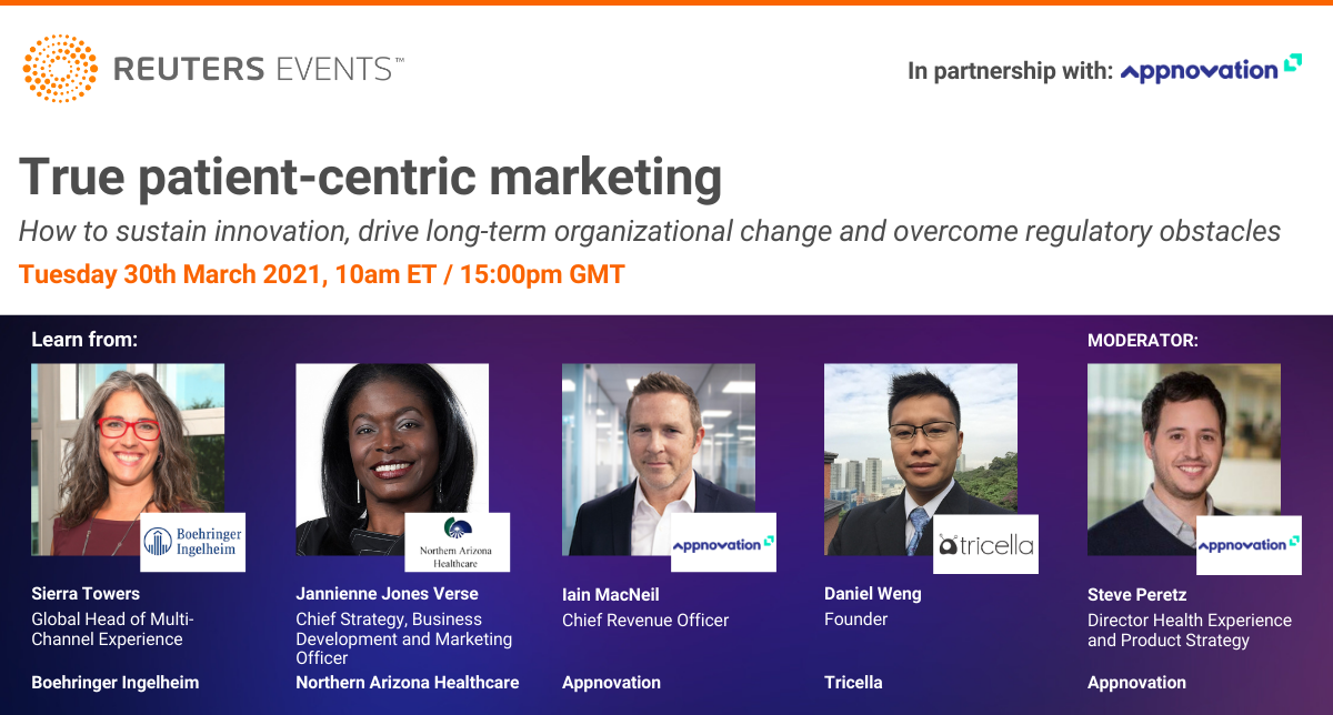 Reuters Pharma Webinar How to Practice Patient Centricity